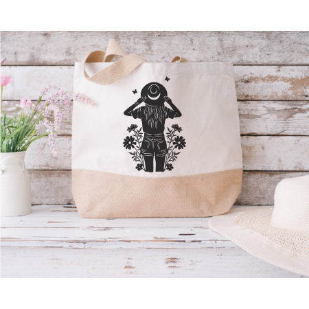 Orders little girl tote bag